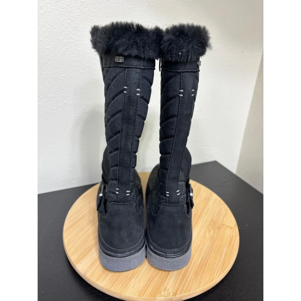 Merrell Tremblant Ezra Tall Women 8.5‎ Black Waterproof Insulated Boots J95134